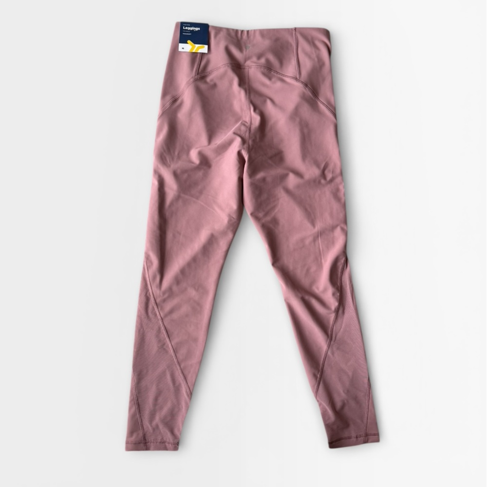 Old Navy High-Waisted PowerSoft Mesh-Panel 7/8 Leggings - Picture 7 of 10